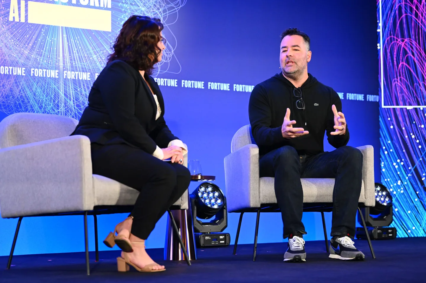 Jason Warner seen onstage