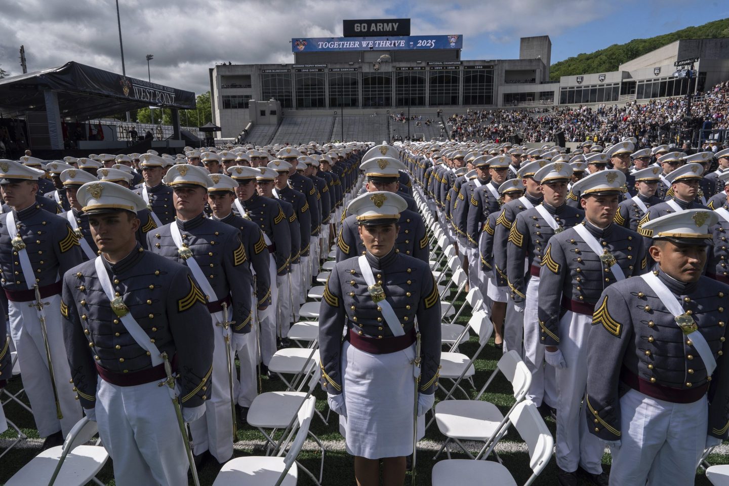 Trump tells West Point graduates ‘we do not need an officer corps of careerists and yes men’