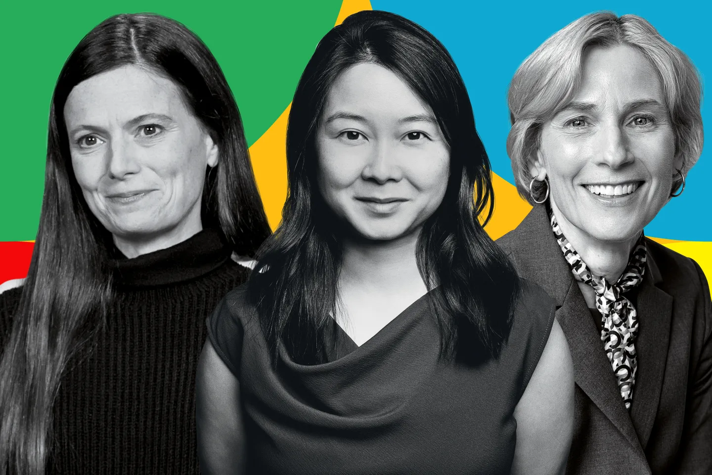 Amy Hood, Susan Li, Kathryn Mikells