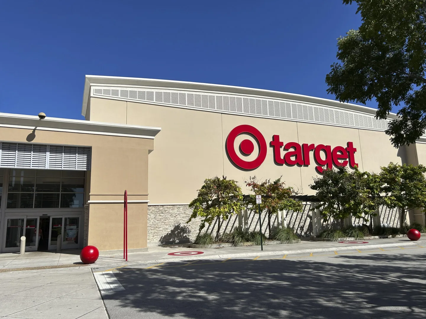 exterior of Target store